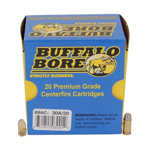 Buffalo Bore Ammunition 30A/20 32ACP 75G HRD CAST FN 20rds