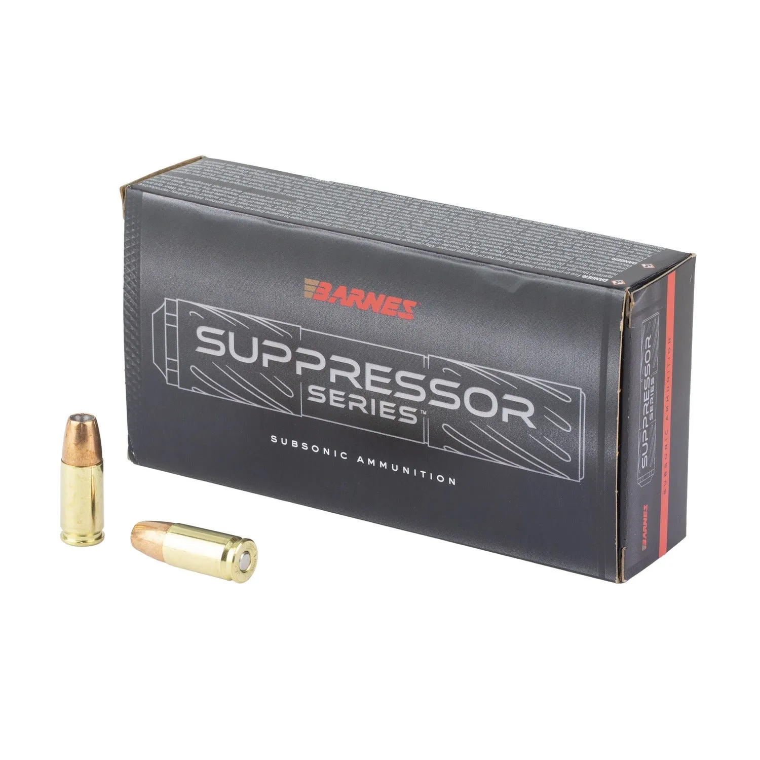 Barnes Bullets Suppressor Optimized 9mm 147 Grain 50-Rounds JHP