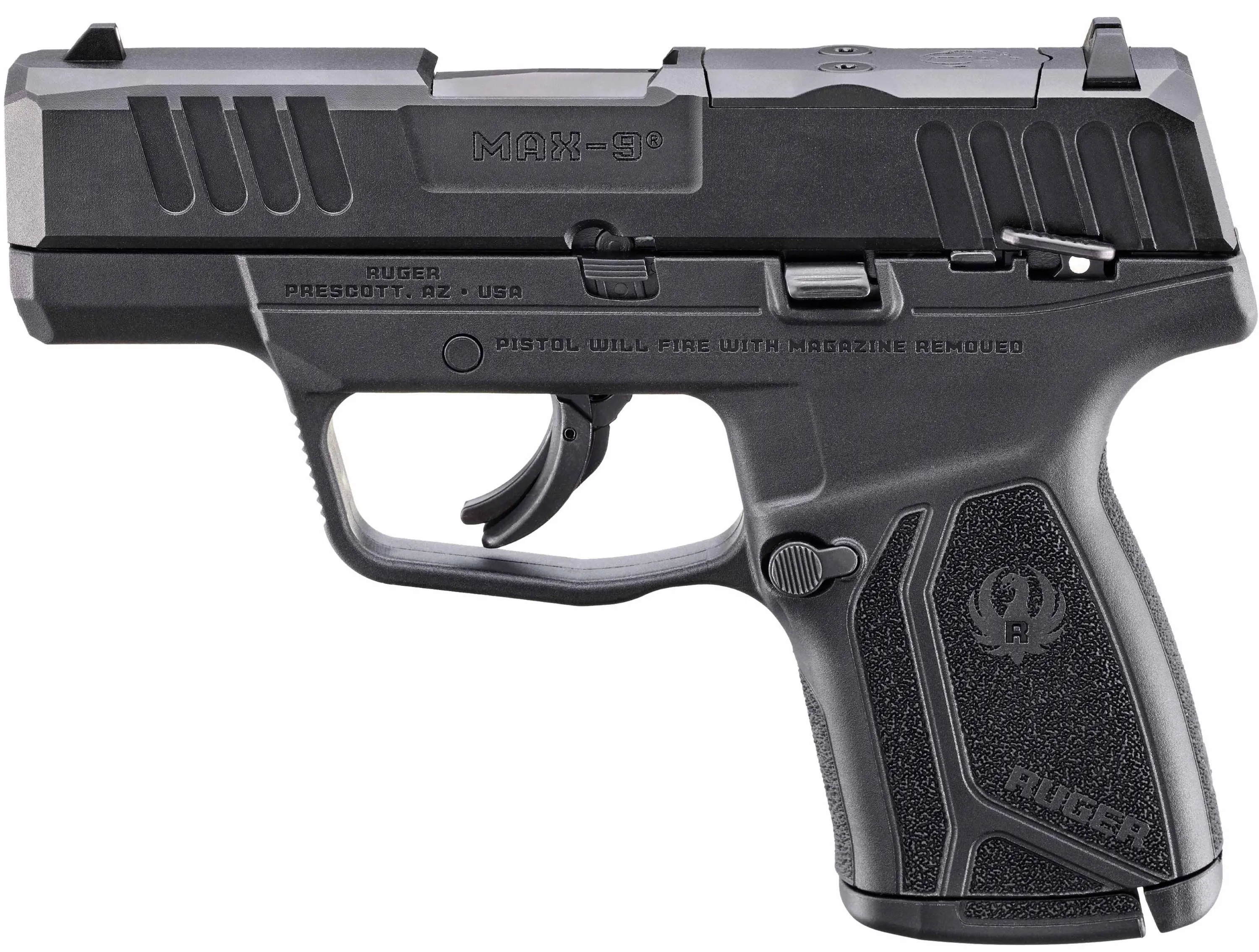 Ruger MAX-9 OR 9mm 3.2 Barrel 12-Rounds