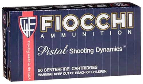Fiocchi Training Dynamics Brass .38 Super 129-Grain 50-Rounds FMJ