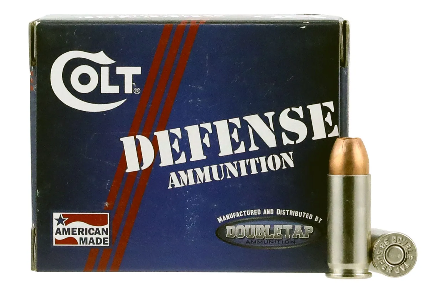 DoubleTap Defense Brass .38 Super 124 Grain 20-Rounds JHP