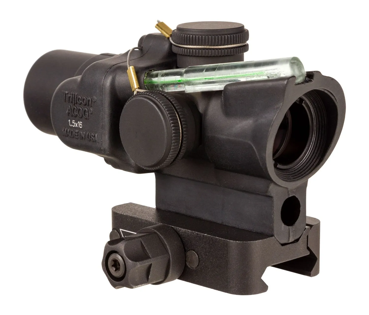 Trijicon ACOG 400415 1.5x16mm Illuminated RTR Horseshoe Green Dot Reticle