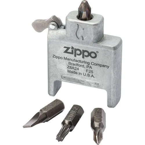 Zippo Bit Safe Screwdriver Insert 3 Bits