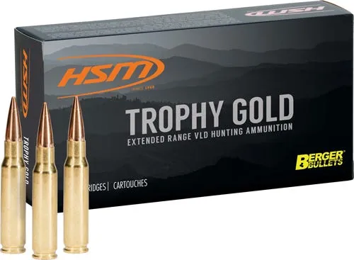 HSM/Hunting Shack Trophy Gold .28 Nosler 168 Grain 20-Rounds BMHV