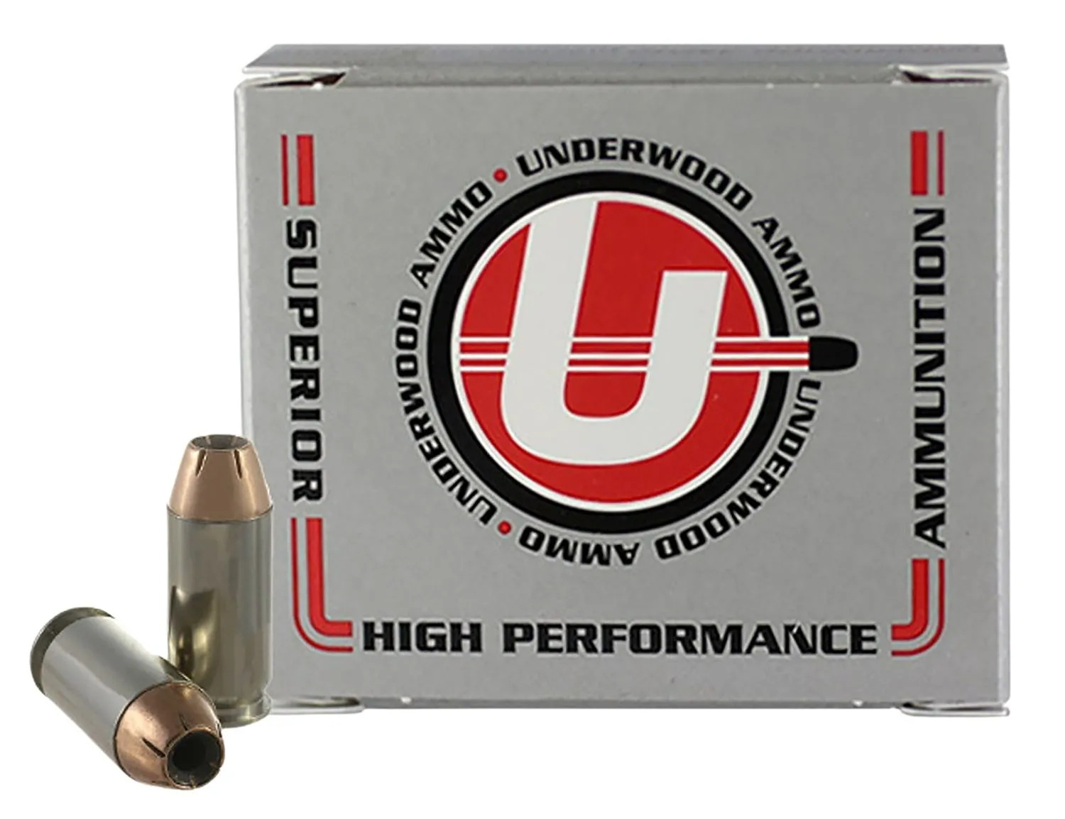Underwood Ammo ASP Nickel Plated Brass .460 Rowlands 230 Grain 20-Rounds JHP