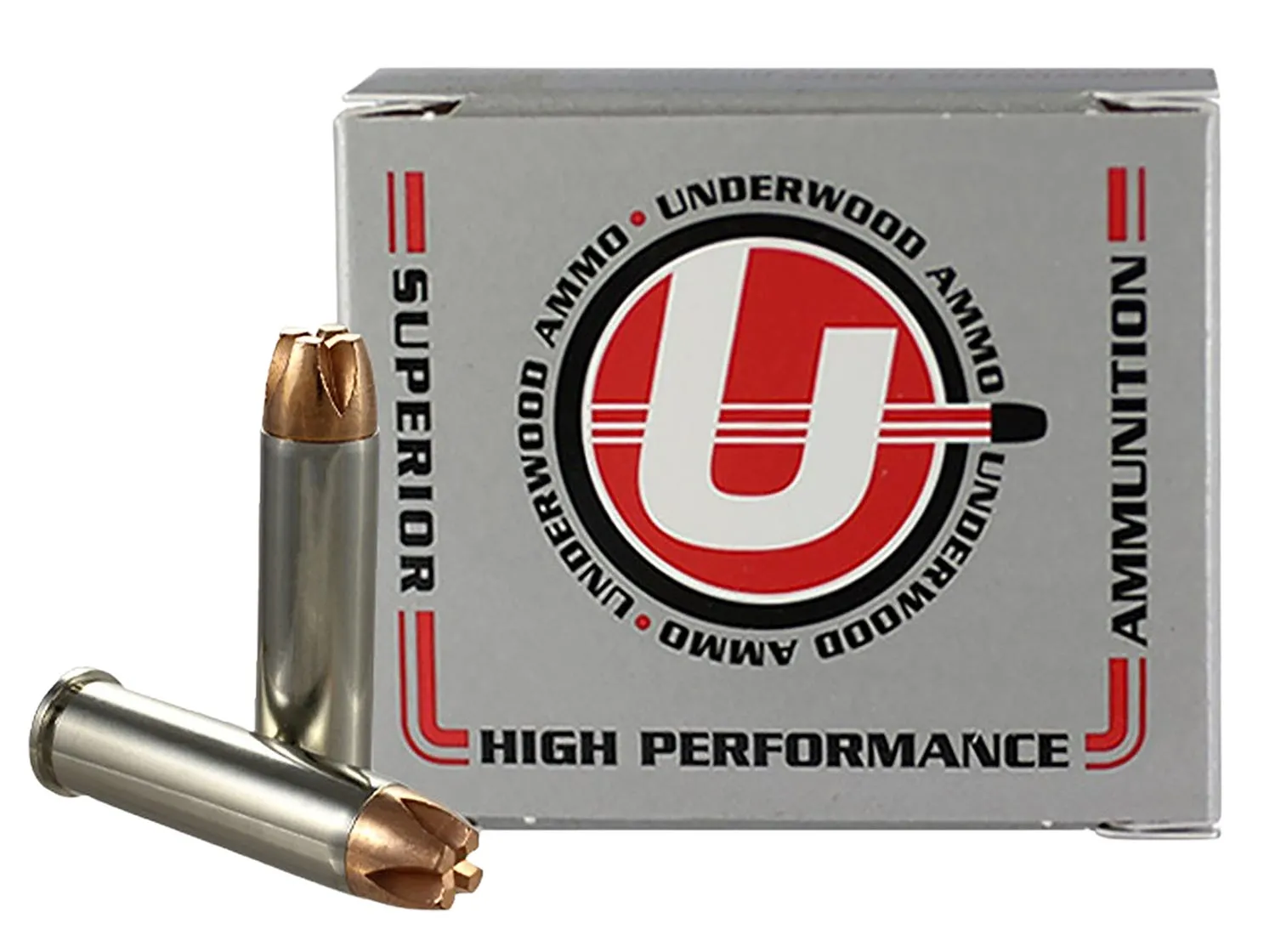 Underwood Ammo Xtreme Penetrator Nickel Plated Brass .357 Mag 140 Grain 20-Rounds Solid Monolithic