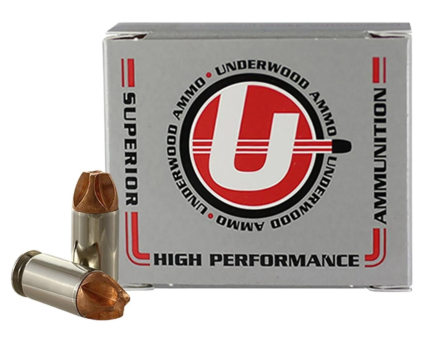Underwood Ammo Xtreme Defense Nickel Plated Brass .45 ACP 135 Grain 20-Rounds Solid Monolithic