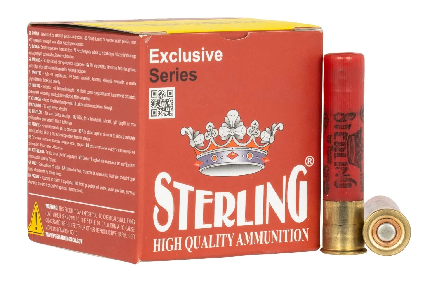 Sterling Exclusive Series .410 GA-2.5 #8 Shot 1/2 oz 25-Rounds