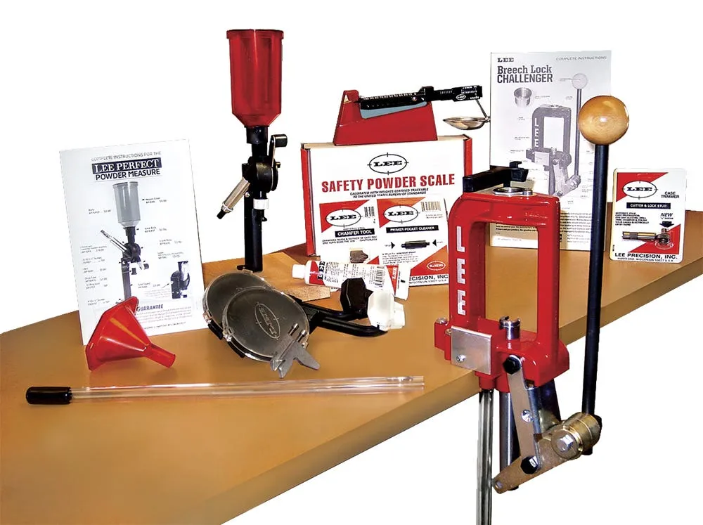 Lee Precision 50th Anniversary Reloading Kit Red Multi-Size