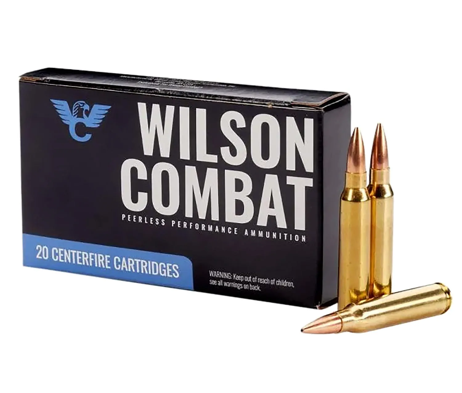 Wilson Combat Sierra MatchKing .223 Rem 69 Grain 20-Rounds HPBTM