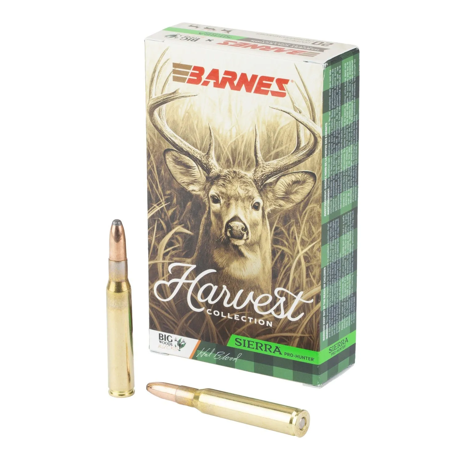 Barnes Bullets Harvest Collection .30-06 180 Grain 20-Rounds RN