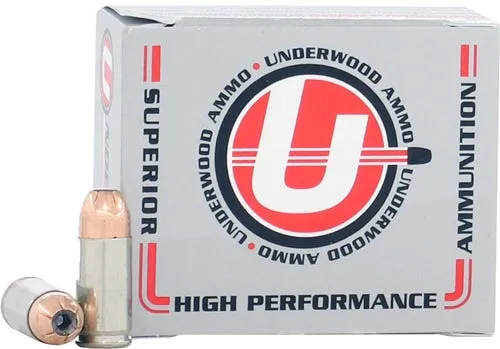 Underwood Ammo Handgun Ammunition .45 ACP 230 Grain 20-Rounds JHP