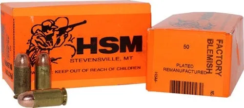 HSM/Hunting Shack Remanufactured .357 Sig 124 Grain 50-Rounds PHP