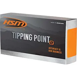 HSM/Hunting Shack Tipping Point 2 6.5x284 Norma 140 Grain 20-Rounds SST