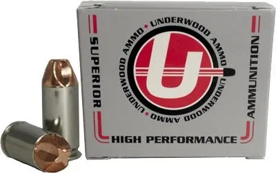 Underwood Ammo Handgun Ammunition .40 SW 115 Grain 20-Rounds CS