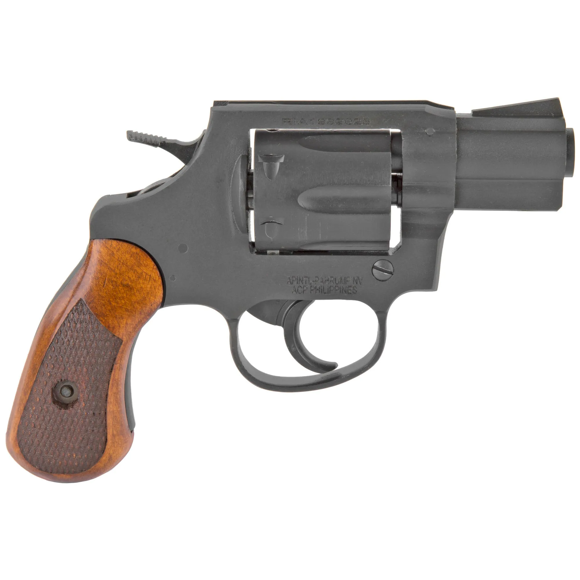 Rock Island Armory M206 .38 SPL 2 Barrel 6-Rounds Wood Grip