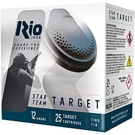 Rio Ammunition Star Team 12 GA-2.75 #7.5 Shot 1 oz 25-Rounds