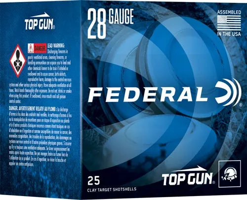 Federal Top Gun 28 GA-2.75 #8 Shot 3/4 oz 25-Rounds