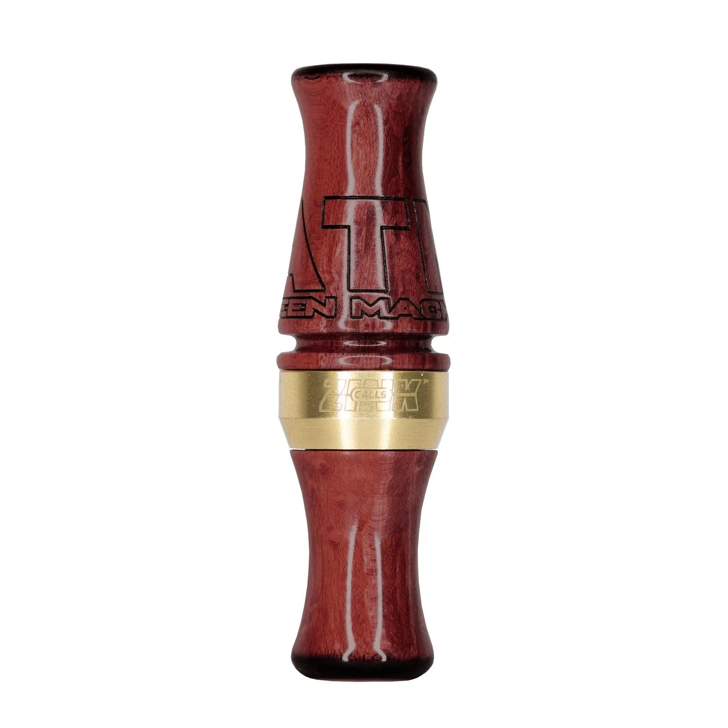 Zink ATM Green Machine Custom Deluxe African Padauk Wood Duck Call