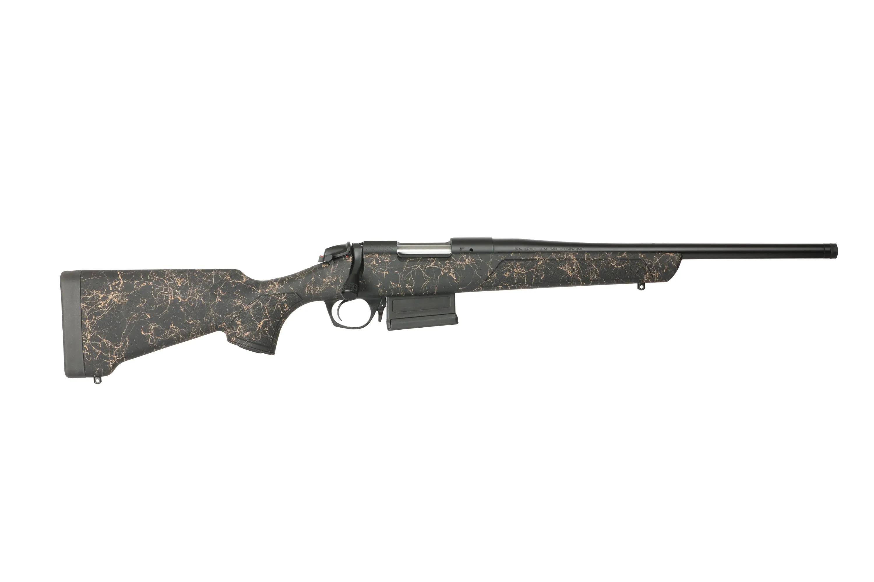 Bergara Rifles B-14 Stoke Black / Tan .300 AAC Blackout 16.5 Barrel 6-Rounds