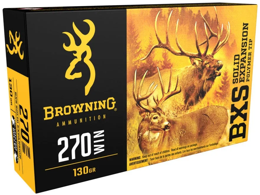Browning BXC Solid Expansion 270WIN 130gr 20Rds