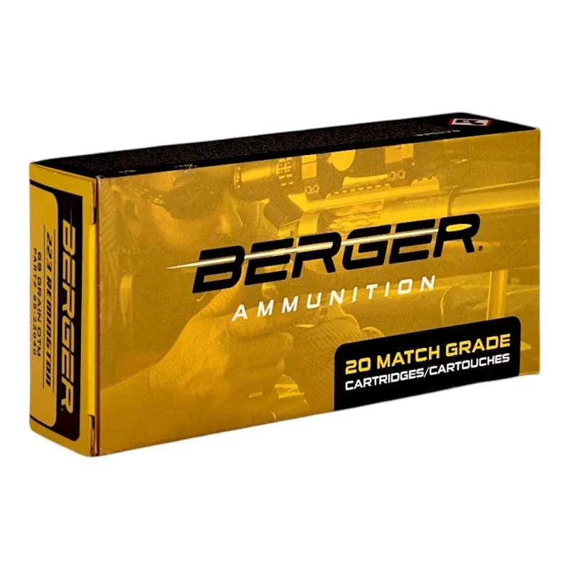 Berger Bullets Target .223 Rem 69 Grain 20-Rounds OTM
