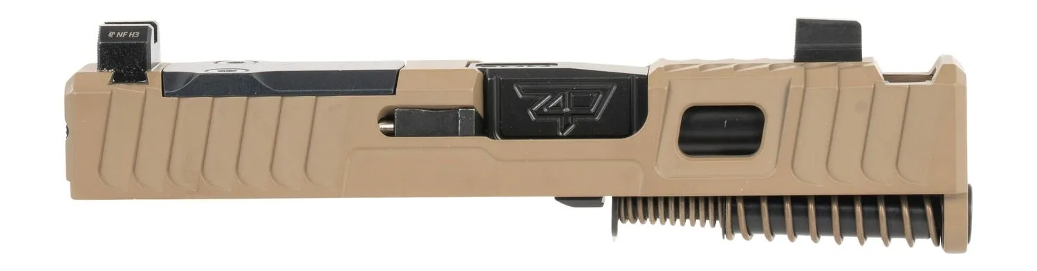 Zaffiri Precision Complete Upper Flat Dark Earth for Glock 43X