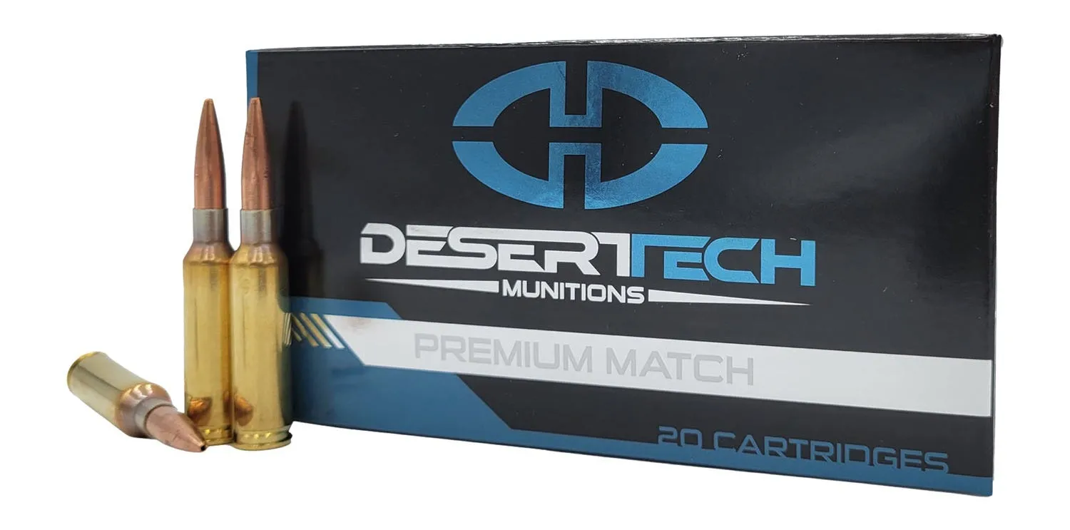 Desert Tech Premium Match 6.5 Creedmoor 140 Grain 20-Rounds BTHP