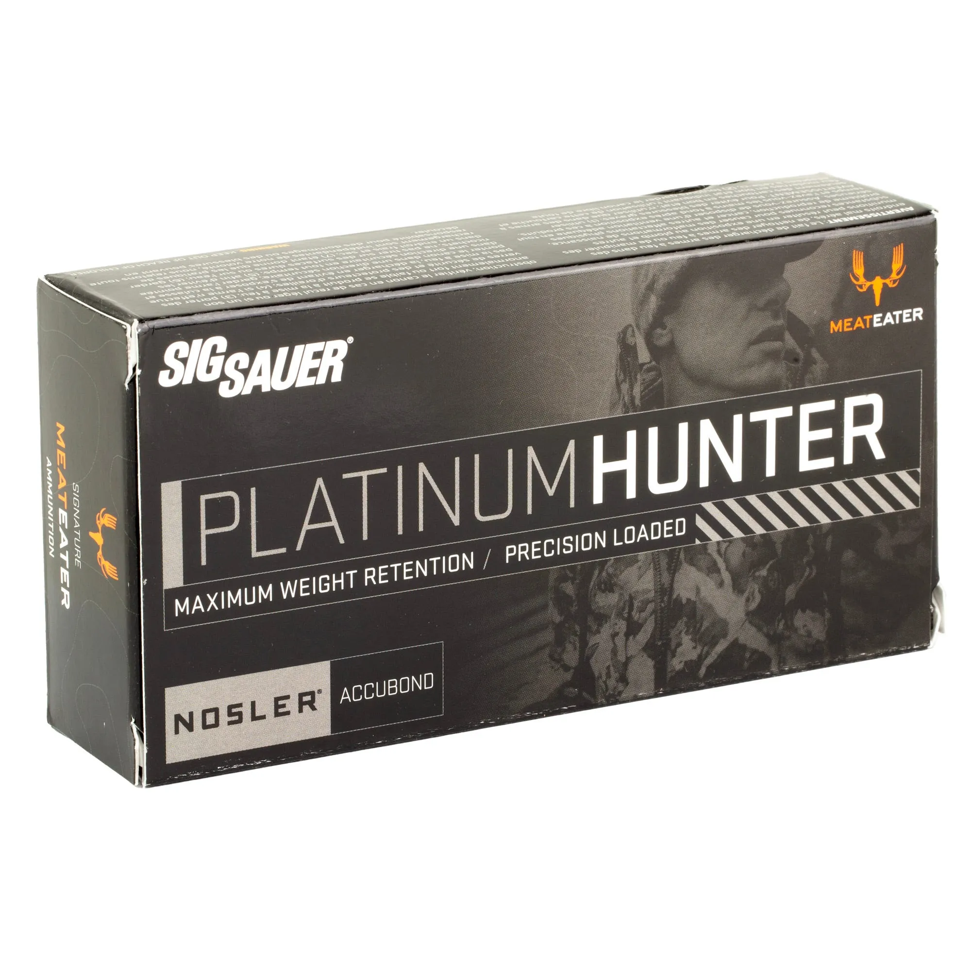 Sig Sauer Platinum Hunter Nickel Plated Brass .300 Win 180 Grain 20-Rounds ABT