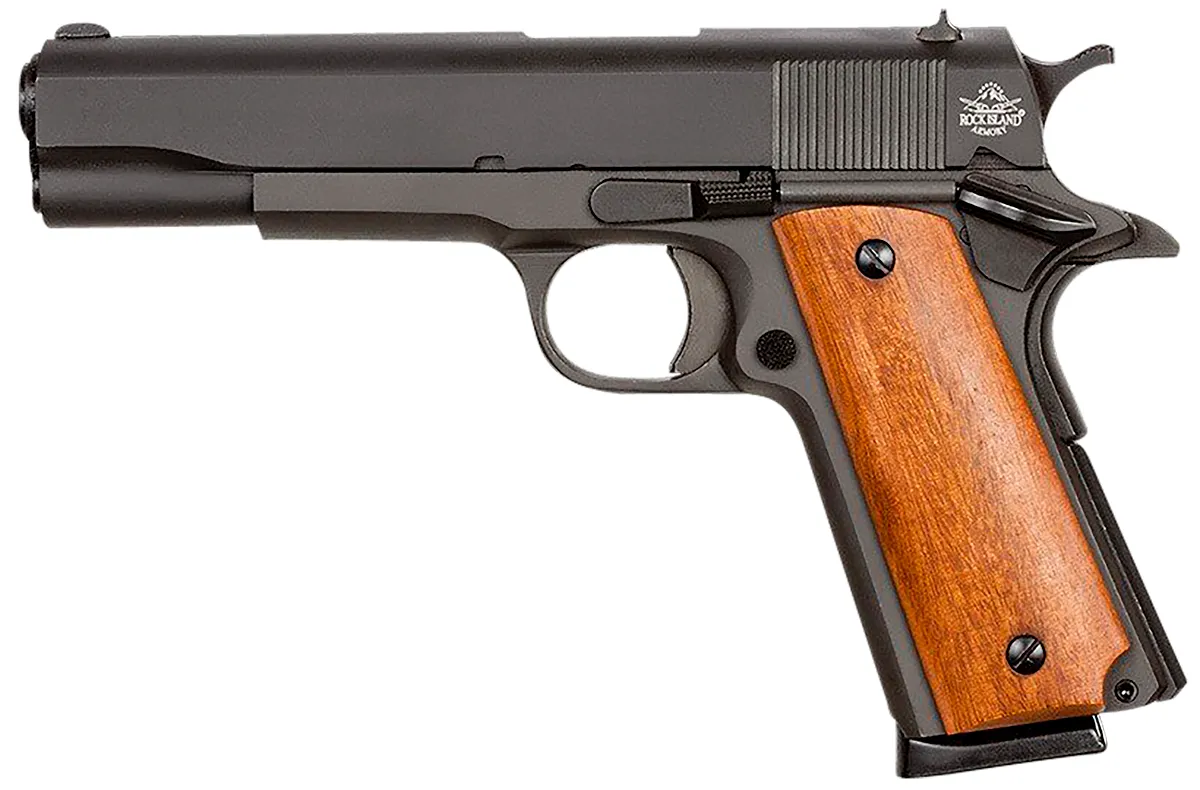 Rock Island Armory 1911 GI Standard MS .45 ACP 5 Barrel 8-Rounds MA Compliant