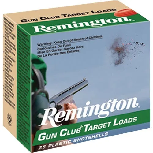 Remington Gun Club Target Load 20 GA-2.75 #8 Shot 7/8 oz 250-Rounds
