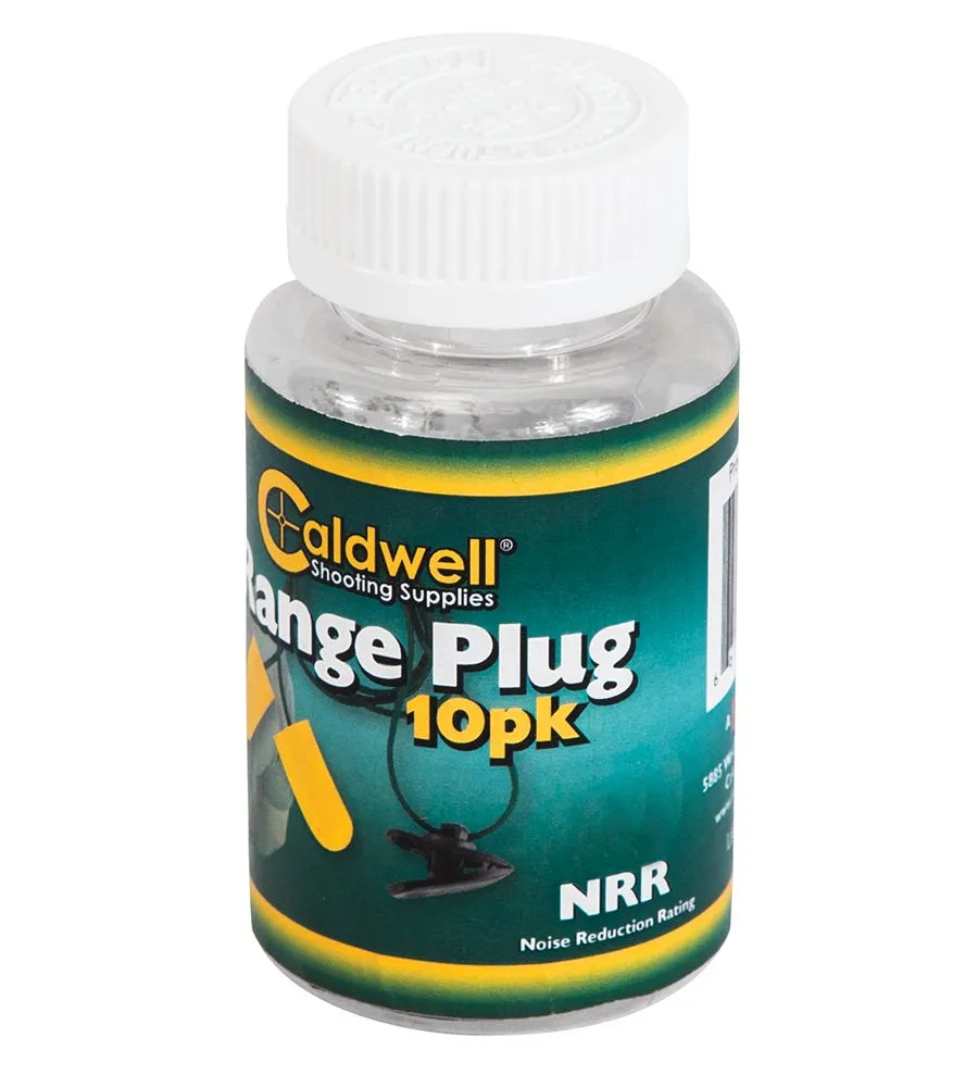 Caldwell RANGE PLUGS W/CORD 10PK