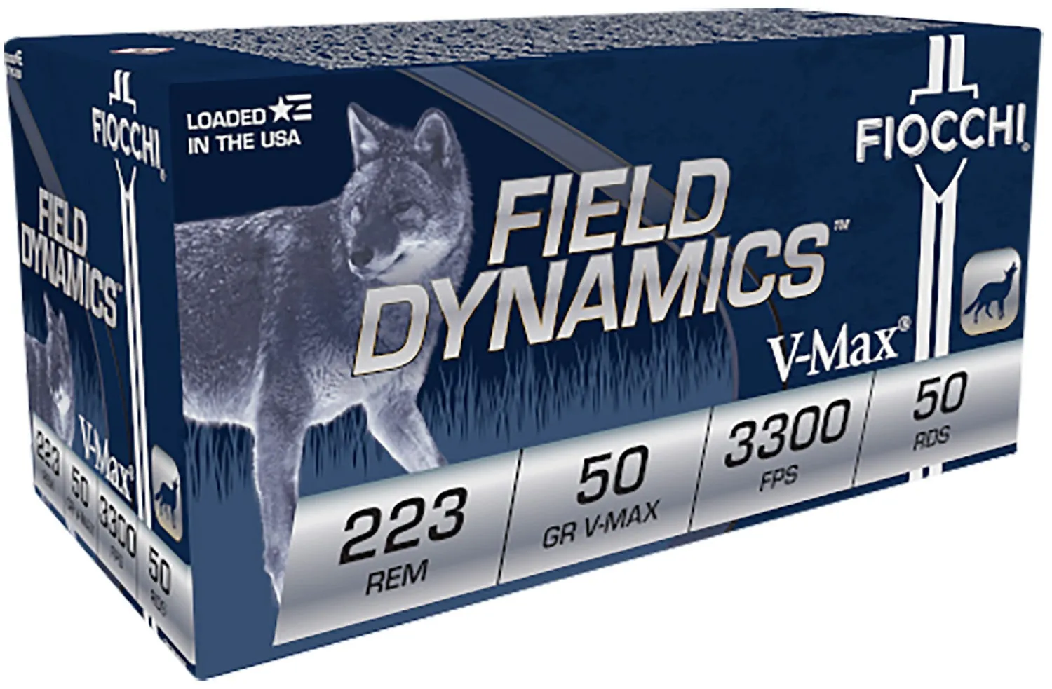 Fiocchi Field Dynamics .223 Rem 50 Grain 20-Rounds V-Max