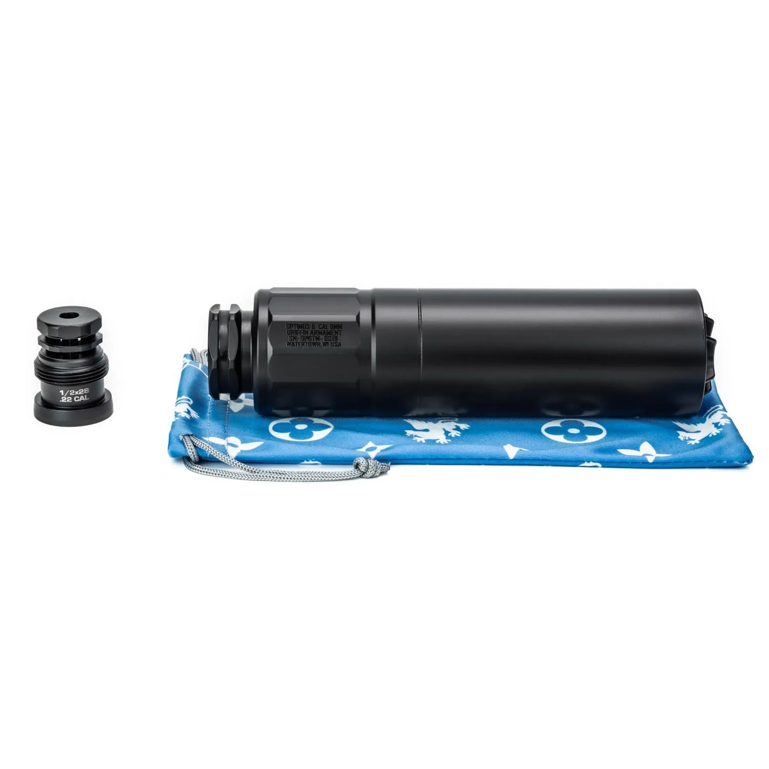 Griffin Armament Optimus 6 Taper Mount 6mm Suppressor 1/2x28