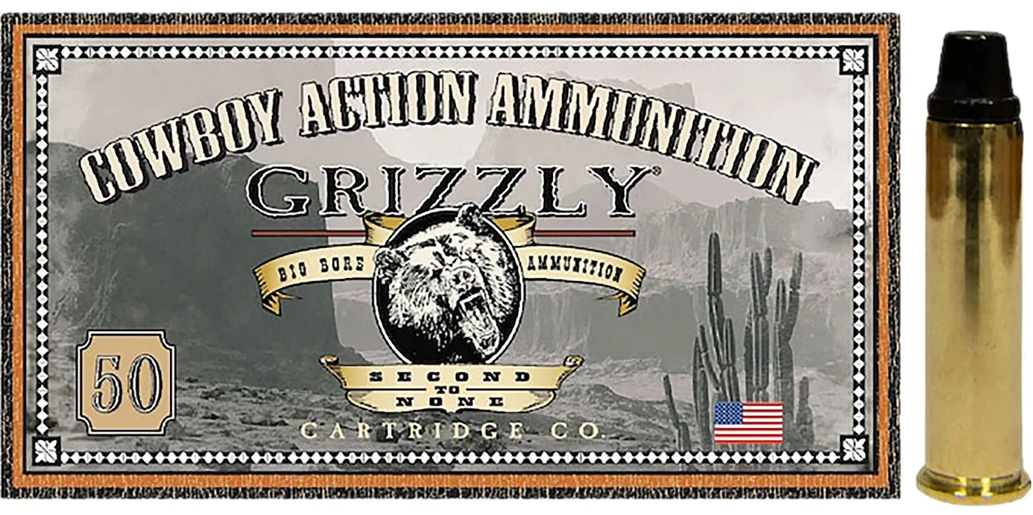 Grizzly Handgun Ammunition .357 Mag 158 Grain 50-Rounds SWC