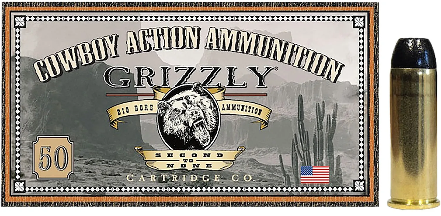 Grizzly Handgun Ammunition .44 Mag 200 Grain 50-Rounds RNFP