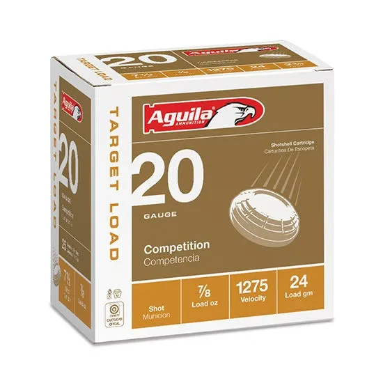 Aguila Competition Target Load 20 GA #8 25-Rounds 2.75