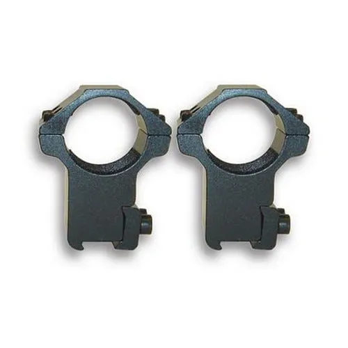 NCStar 3/8 Dt Rings Alum High Black