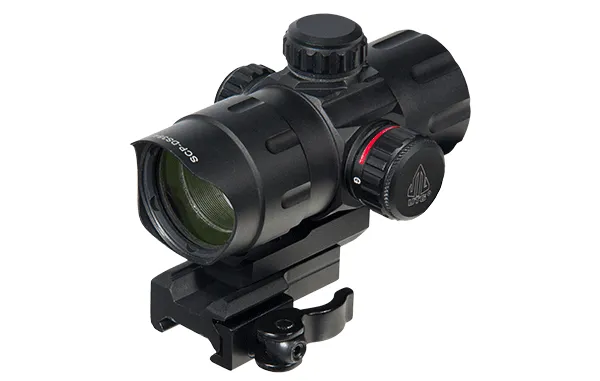 Leapers UTG ITA 4.2 Red/Green T-Dot with QD Mount Riser Adaptor
