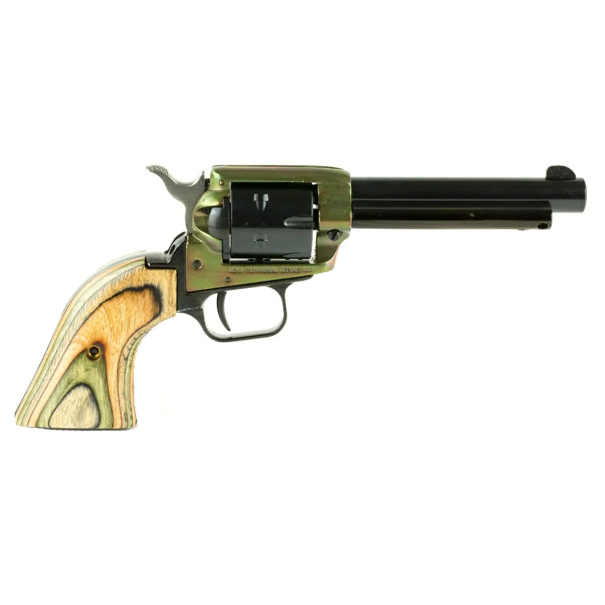 Heritage Firearms Rough Rider .22 LR/.22 WMR 4.75 Barrel 6-Rounds Camo Laminate Grips