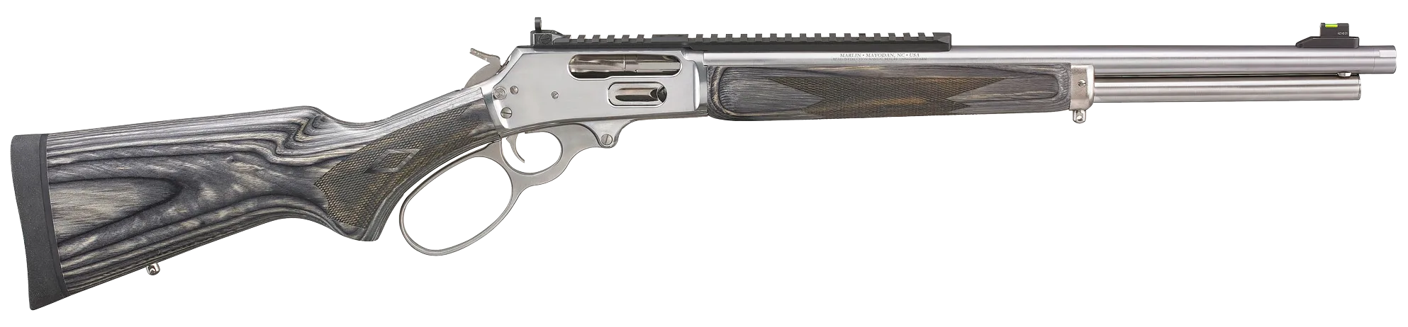 Marlin 1895 SBL Gray/Stainless .45-70 GOV 19.1 Barrel 6-Rounds Tritium Fiber Optic Front Sight