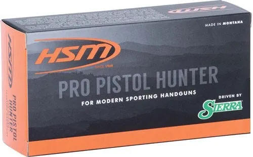 HSM/Hunting Shack Handgun Ammunition 10mm 180 Grain 50-Rounds JHP