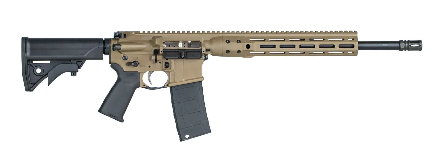 LWRC Individual Carbine DI Flat Dark Earth .300 AAC Blackout 16.1 Barrel 30-Rounds