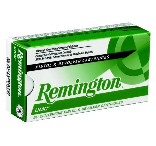 Remington UMC .38 Super 130GR FMJ 50Rds