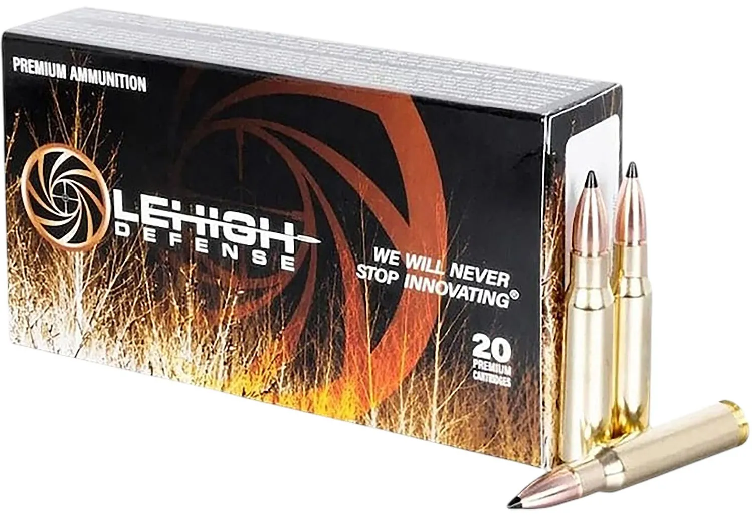 Wilson Combat Rifle Ammunition .308 Win 155 Grain 20-Rounds TME