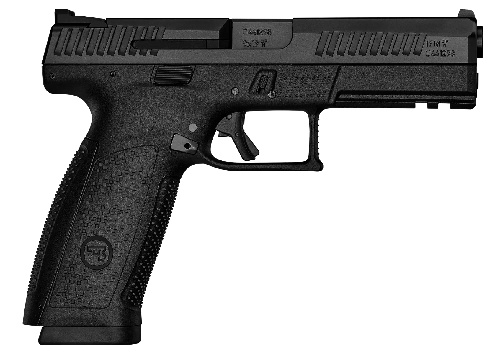 CZ P-10 F 9mm 4.5 Barrel 10-Rounds 3-Dot Sights