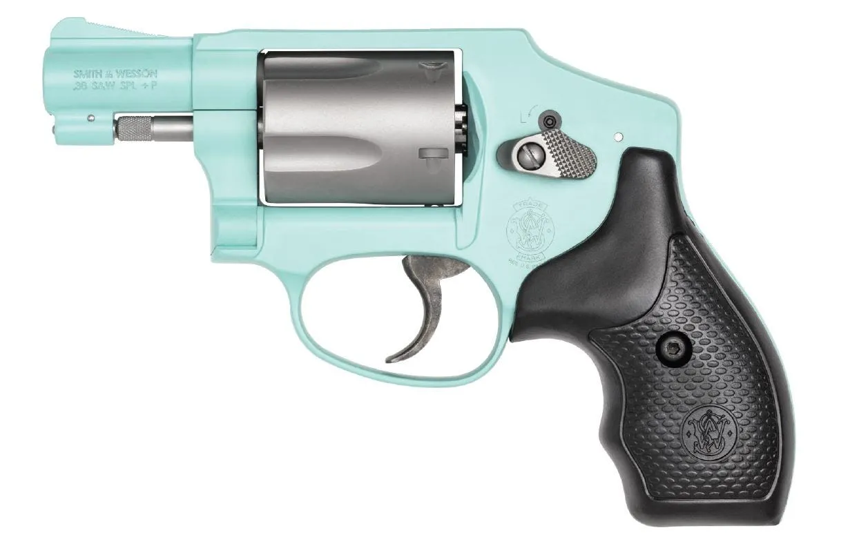 Smith & Wesson 642 Robins Egg Blue .38 Special 1.875 Barrel 5-Rounds