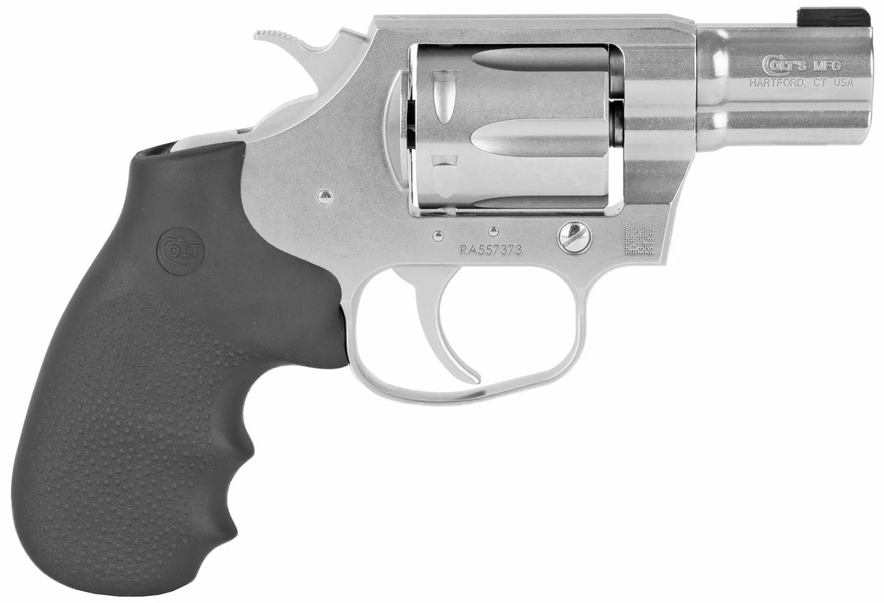 Colt Firearms Cobra Stainless .38 SPL 2 Barrel 6-Rounds Brass Bead Sight
