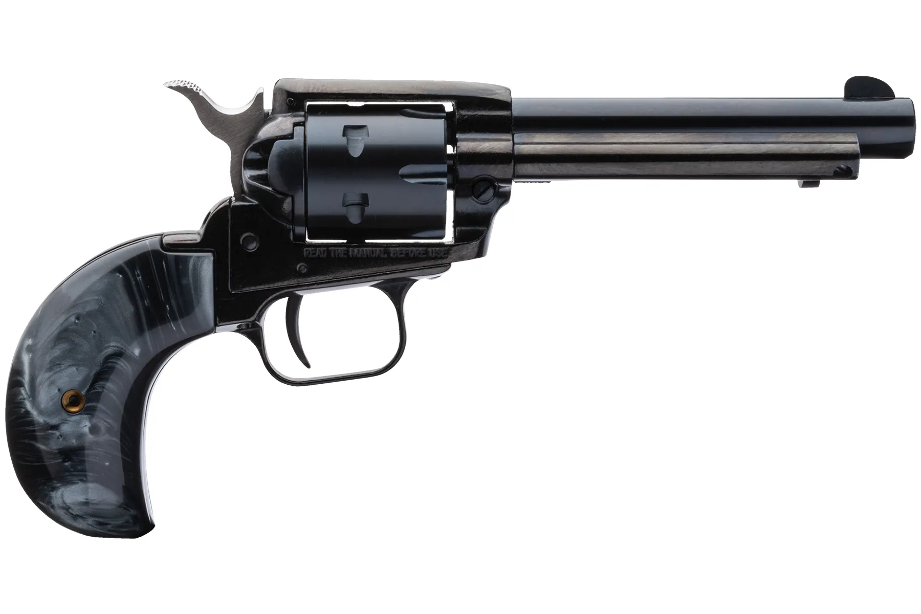 Heritage Firearms Rough Rider .22 LR/.22 Mag 4.75 Barrel 6-Rounds Black Pearl Grip