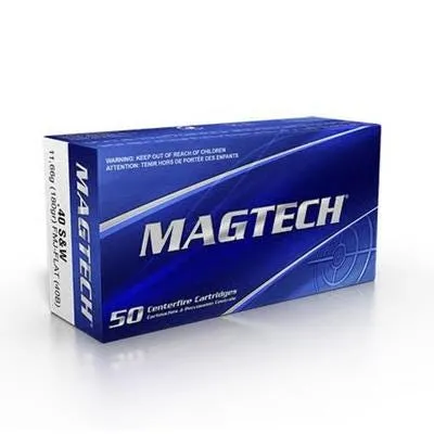 Magtech Handgun Ammunition .40 SW 180 Grain 1000-Rounds FMJ